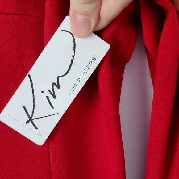 Kim Rogers Red Suit Jacket - Picture 5 of 5
